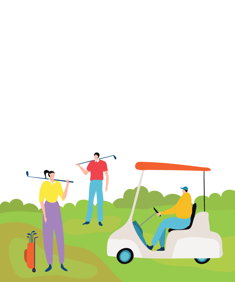 golf reply background vertical